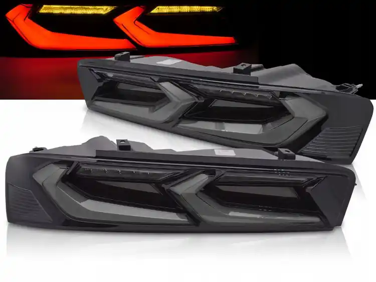 Kup teraz Lampy diodowe smoke black LED do Chevrolet Camaro