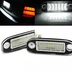 Lampki rejestracji Volvo S40 / V50 / S60 / V70 / S80 / XC60 / XC70 / XC90 LED Szybka dostawa
