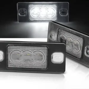 Lampki rejestracji 3xLED do VW Tiguan / Touareg / Golf V variant / Porsche Cayenne do Canbus Zwrot pieniędzy