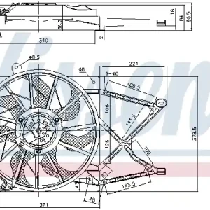 Wentylator NISSENS 85154 Zamów teraz