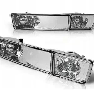 Halogeny+kierunkowskazy vw golf iii 3 vento chrome Darmowa dostawa