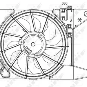Niska cena Wentylator NRF 47225