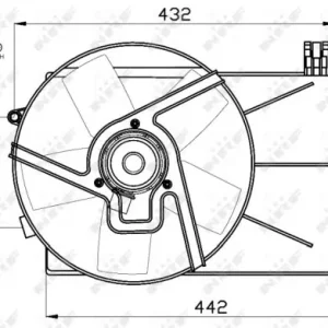 Wentylator NRF 47459 Kup teraz