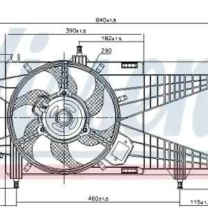 Zamów teraz Wentylator NISSENS 85137