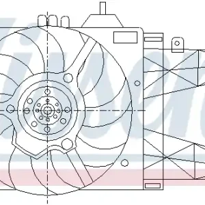 Wentylator NISSENS 85158 Popularny