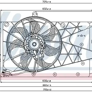 Wentylator NISSENS 85199 Kup teraz