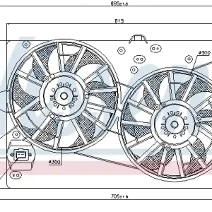Wentylator NISSENS 85228 Najlepsza cena