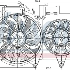 Wentylator NISSENS 85247 Szybka dostawa