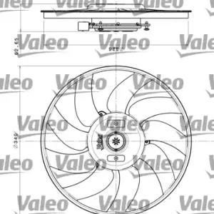 Zamów teraz Wentylator VALEO 696349