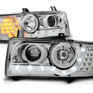 Reflektory Vw T4 90-03 Transporter Daylight Chrome Darmowa dostawa