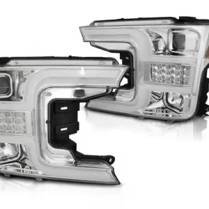 Reflektory Tube Chrome Seq Do Ford F150 Mk13 17-20 Nowość