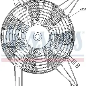 Autentyczny Wentylator NISSENS 85383