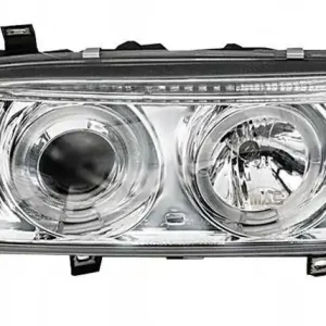 Autentyczny Reflektory przednie VW Vento CHROM RINGI