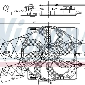Wentylator NISSENS 85569 Bezpieczna płatność
