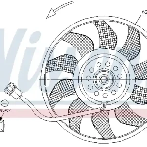 Wyprzedaż Wentylator NISSENS 85618