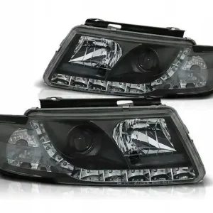 Reflektory przednie VW Passat B5 3B BLACK DAYLIGHT Darmowa dostawa