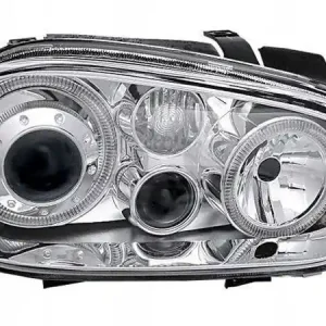 Ekspresowa dostawa Reflektory przednie VW Golf IV CHROM RINGI