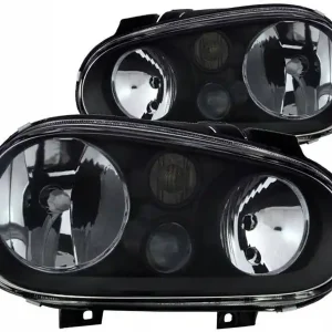 Autentyczny Reflektory przednie VW Golf IV BLACK