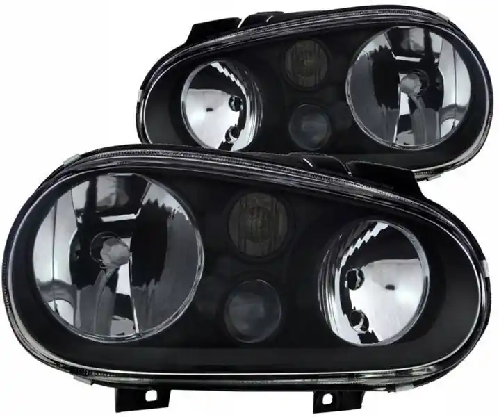 Autentyczny Reflektory przednie VW Golf IV BLACK
