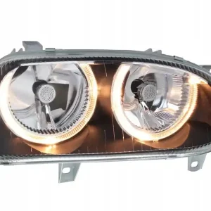 Reflektory przednie VW Golf III BLACK RINGI Tylko dziś