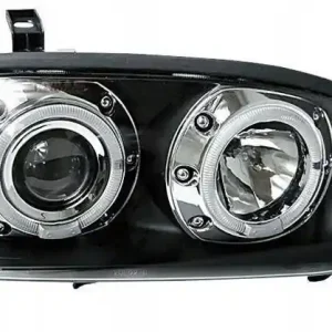 Reflektory przednie VW Golf III BLACK RINGI Najlepsza cena