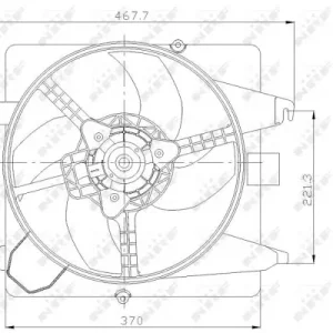 Zwrot pieniędzy Wentylator NRF 47259