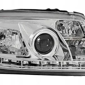 Reflektory przednie VW Bora CHROM DAYLIGHT Premium