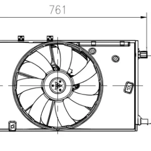 Wentylator NRF 47933 Darmowa dostawa