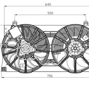 Nowość Wentylator NRF 47940