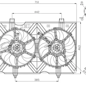 Bezpieczna płatność Wentylator NRF 47942