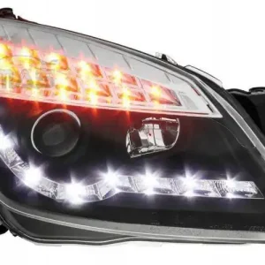 Reflektory przednie Opel Astra H black Daylight LE Niska cena