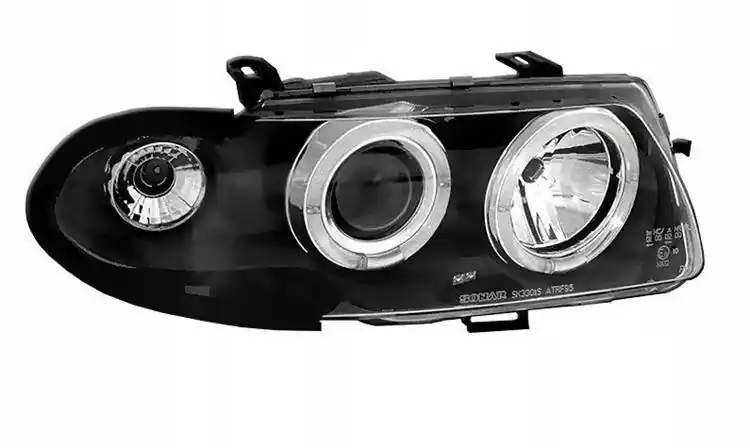 Wyprzedaż Reflektory przednie Opel Astra F BLACK RINGI