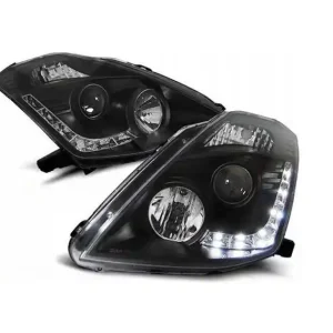 Reflektory przednie Nissan 350z Daylight Black 03- Zamów teraz