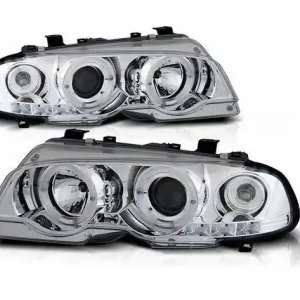 Reflektory przednie BMW E46 RINGI Coupe/Cabrio Bezpieczna płatność