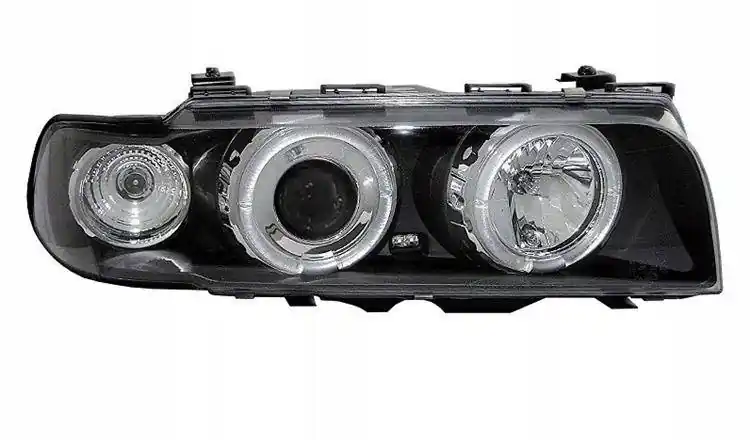Zwrot pieniędzy Reflektory przednie BMW E38 BLACK RINGI