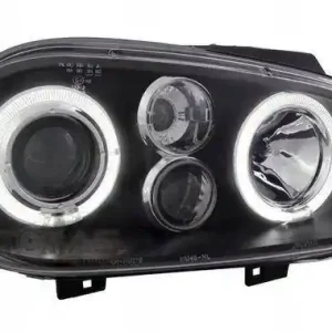 Reflektory lampy przednie VW Golf IV BLACK RINGI Promocja