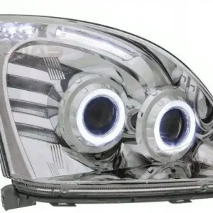 Autentyczny Reflektory lampy przednie TOYOTA LAND CRUISER 120
