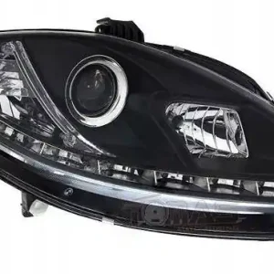 Reflektory lampy przednie Seat Leon BLACK DAYLIGHT Oferta