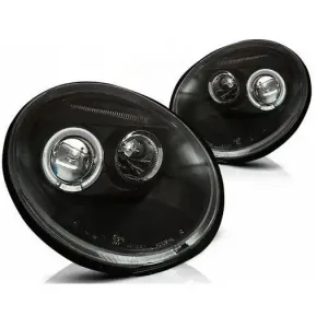Rabat Reflektory lampy przednie ringi black VW New Beetle