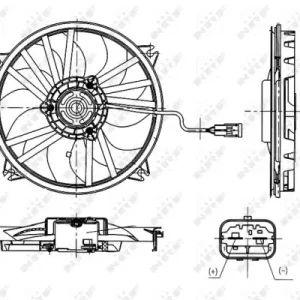 Bezpieczna płatność Wentylator NRF 47665
