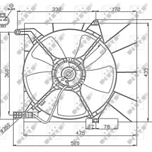 Rabat Wentylator NRF 47751