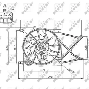 Premium Wentylator NRF 47749