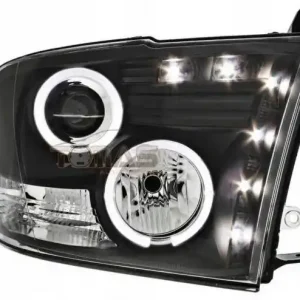 Zwrot pieniędzy Reflektory lampy przednie Dodge Ram 09-11 Angel Ey