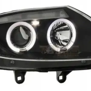 Szybka dostawa Reflektory lampy przednie BMW Z4 Black RINGI