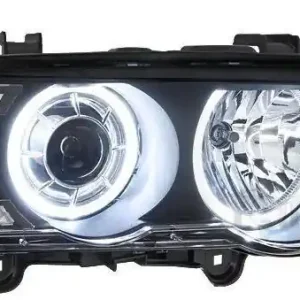 Tylko dziś Reflektory lampy przednie BMW X5 BLACK xenon ringi