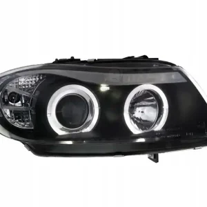 Reflektory lampy przednie BMW E90/E91 BLACK RINGI Szybka dostawa