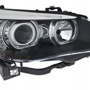 Bezpieczna płatność Reflektory lampy przednie BMW E60 / E61 BLACK RING