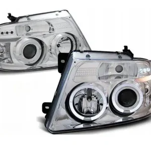 Reflektory ford f150 mk11 04-08 angel eyes chrome Tylko dziś