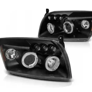Reflektory Angel Eyes Black Do Dodge Caliber 06-12 Wysoka jakość
