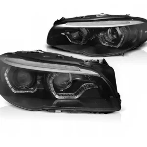 Lampy Xenon 3d Led Drl Black Do Bmw F10 F11 10-13 Tani